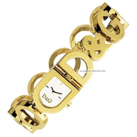 dolce gabbana uhr damen gold|Watch with multi.